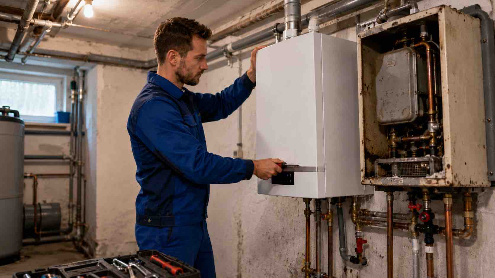 Thermentausch Baden fachgerecht und sicher durch Installateur